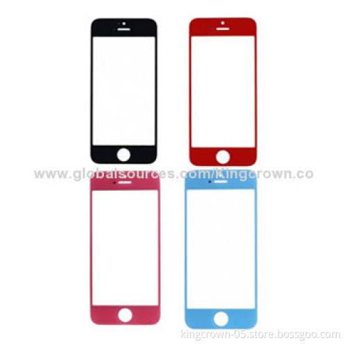 Colorful Front Outer Screen Glass Lens LCD Display, for iPhone 4 4S 4G, Replacement Repair Part